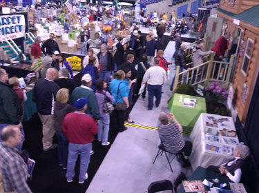 Granger ISS Tornado Shelter at Trade Show, Granger ISS Tornado Shelter Trade Show, Granger ISS Storm Shelter Trade Show